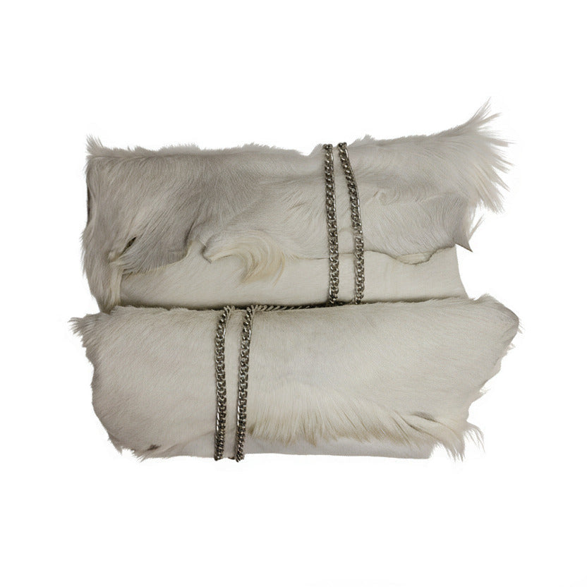 Goathide Clutch bag with chain