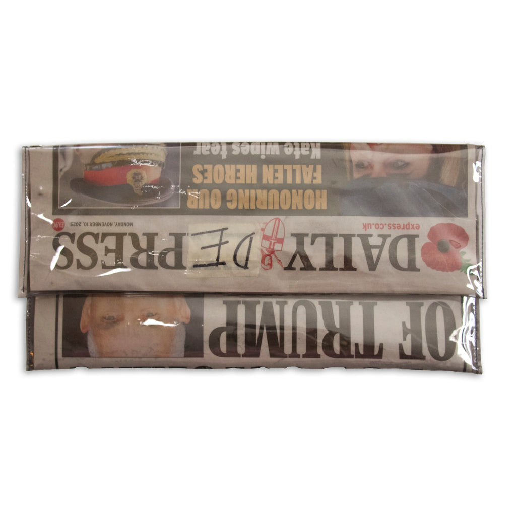 Headline Clutch -  Daily Depress