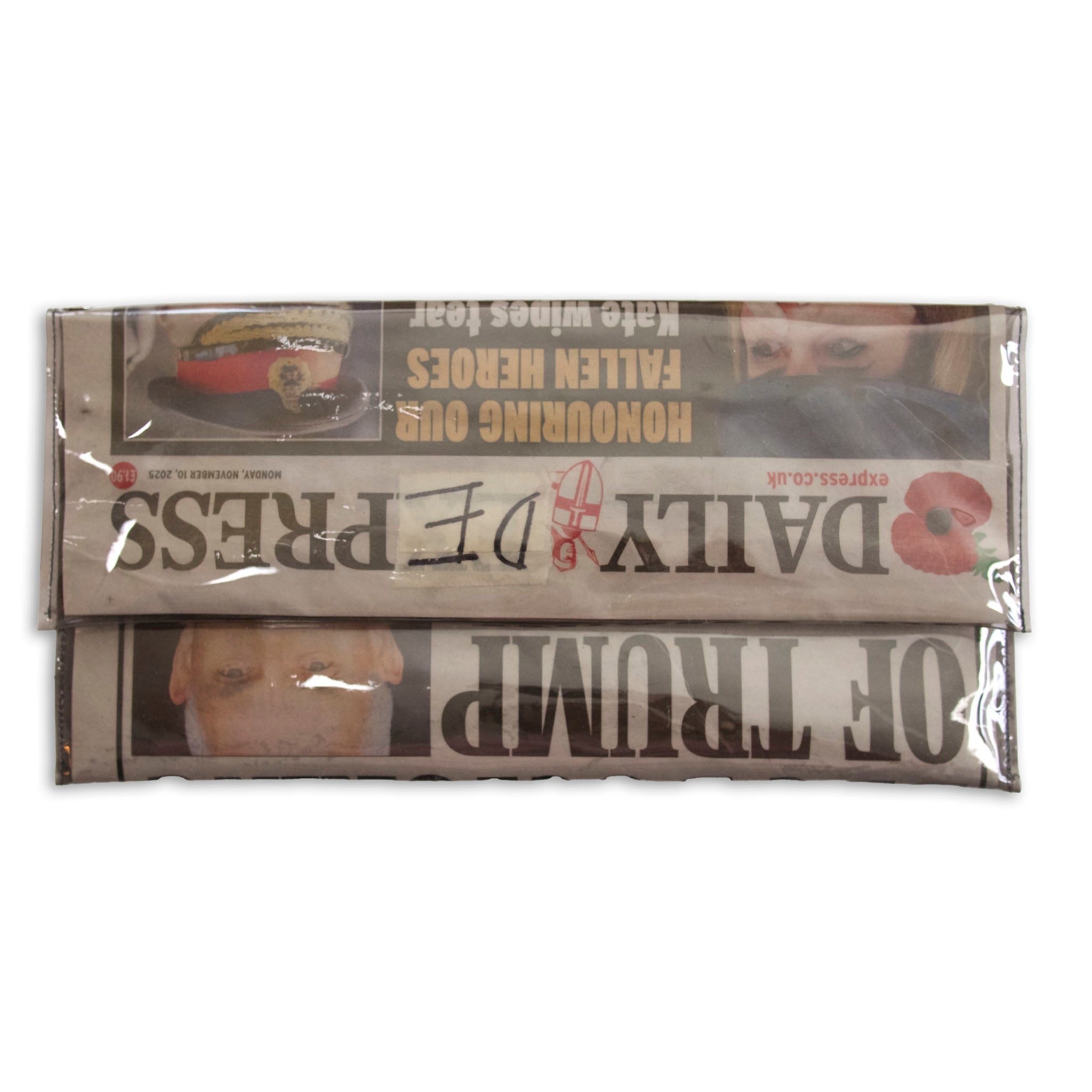 Headline Clutch -  Daily Depress