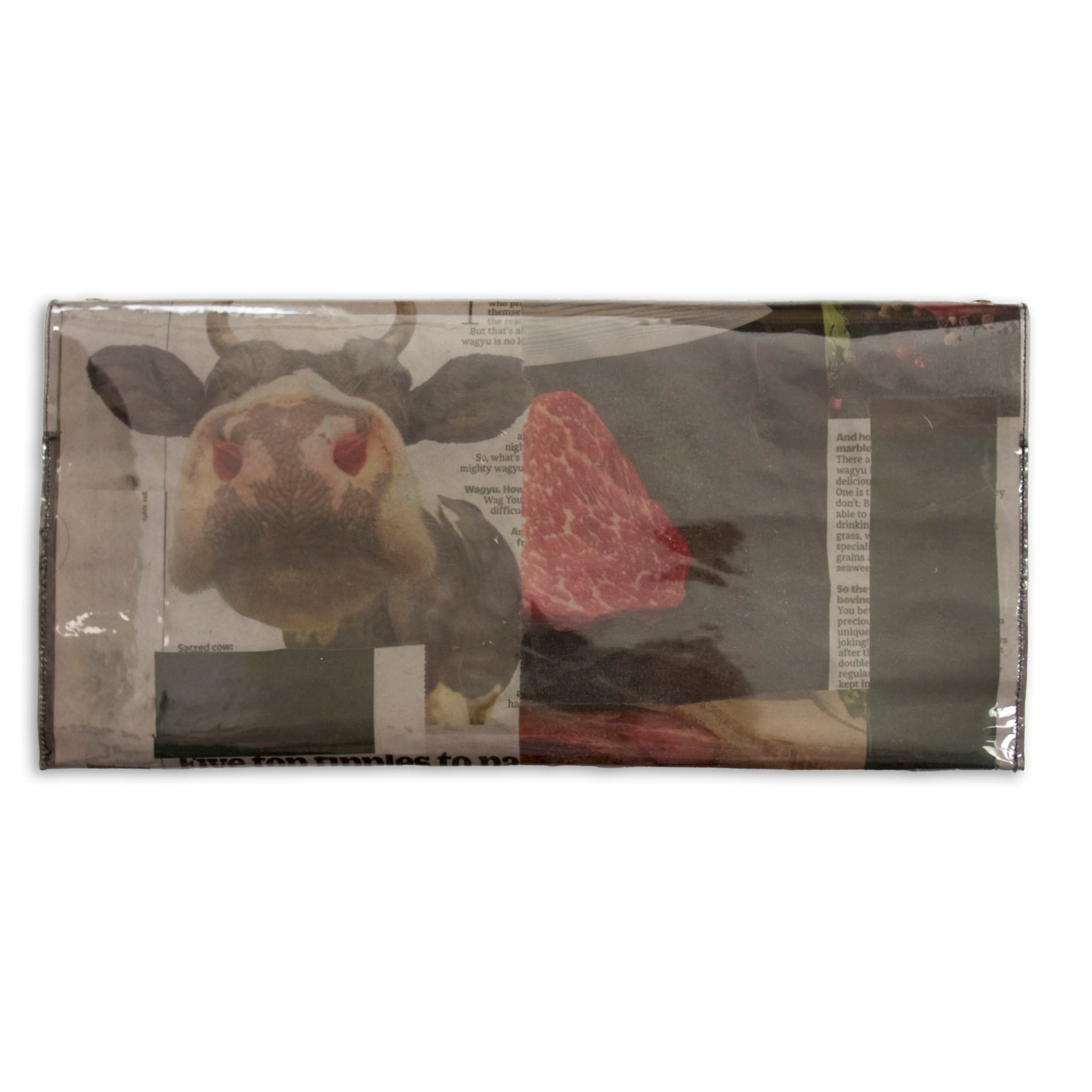 Headline Clutch - Beef Bag